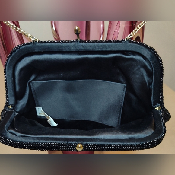 Two Vintage Handmade Beaded Small Clutch Evening Bags Made In Japan - Picture 4 of 13